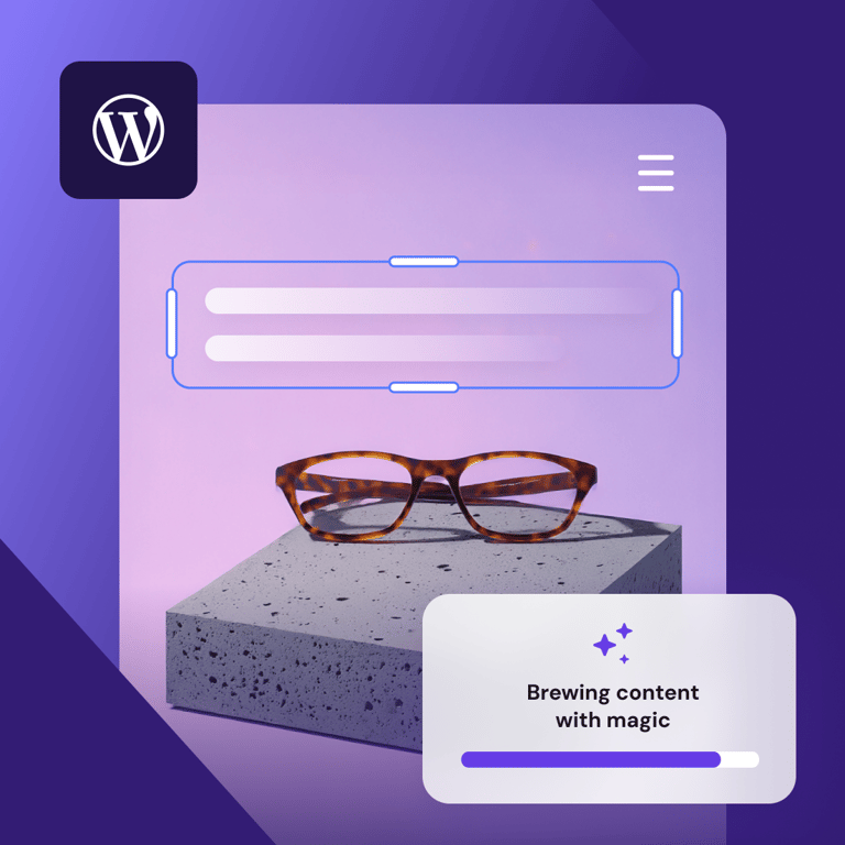 Publish your website faster with AI